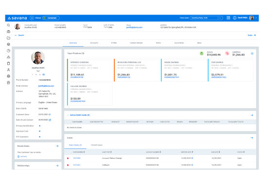 savana customer portal