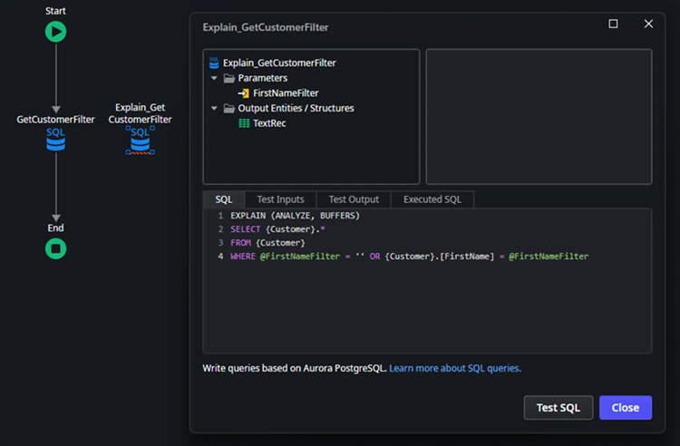 adding analysis statement