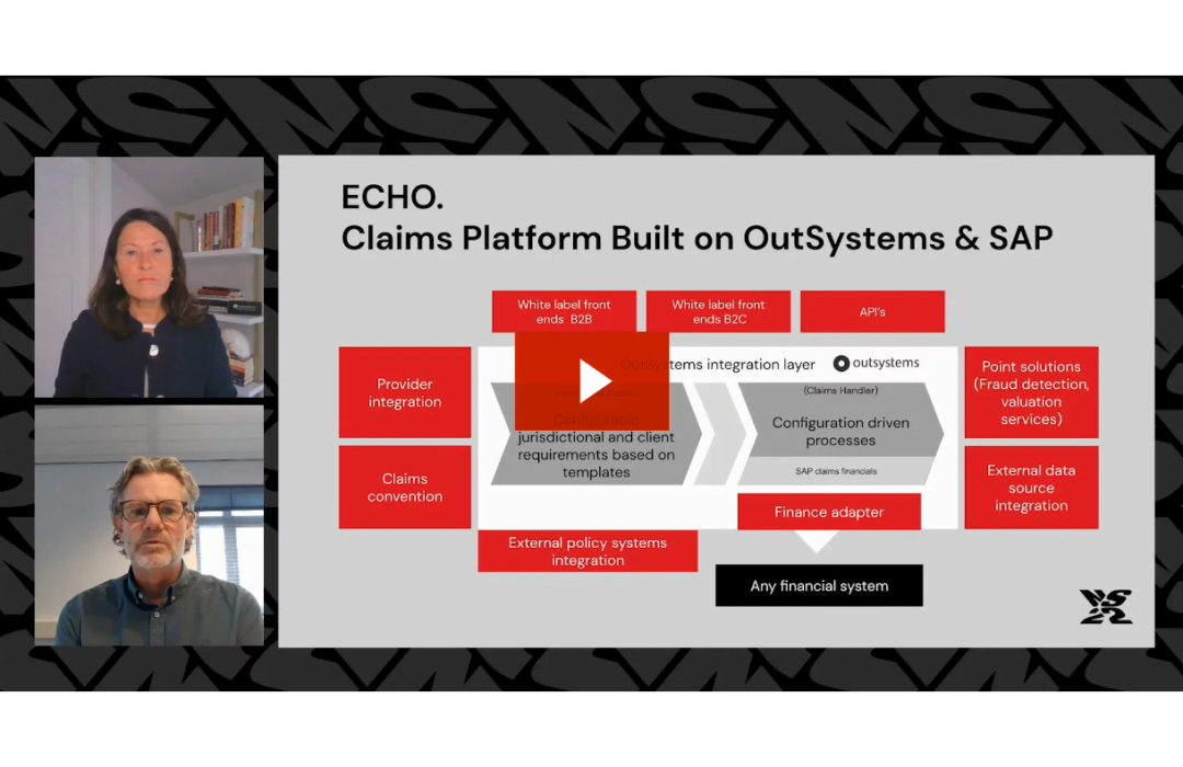 claims platform built on outsystems and sap